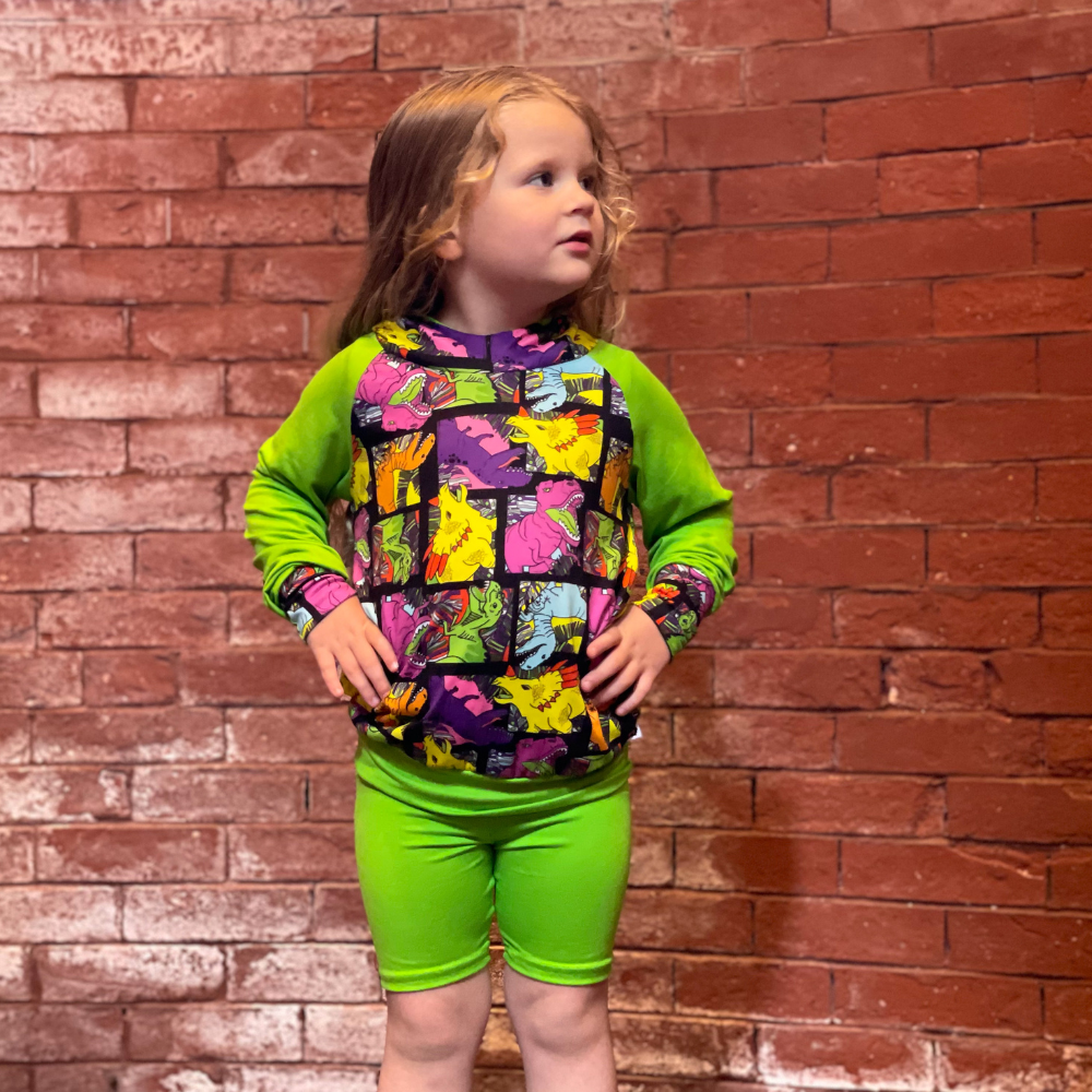 Cartwheel Shorts - Lime Green