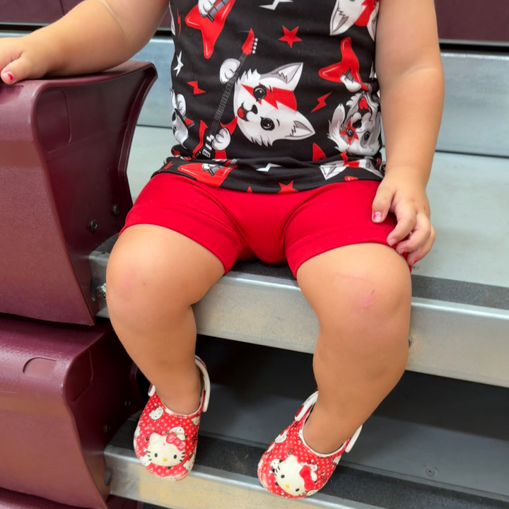 Shorties - Cherry Red