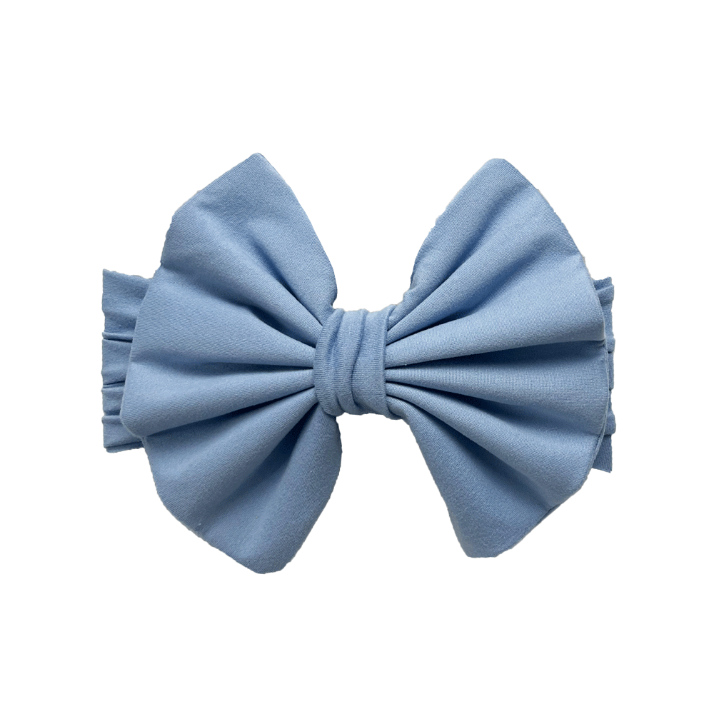 Big Bow Headband - Stormy