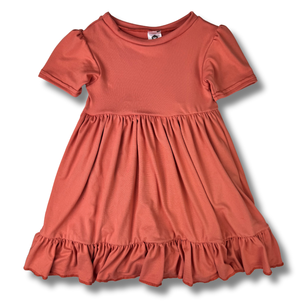 Twirl Dress - Terracotta