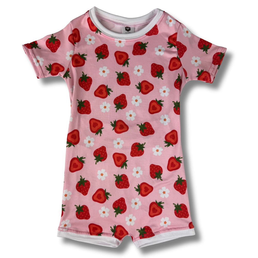 Short Sleeve Jumper - Berry Sweet