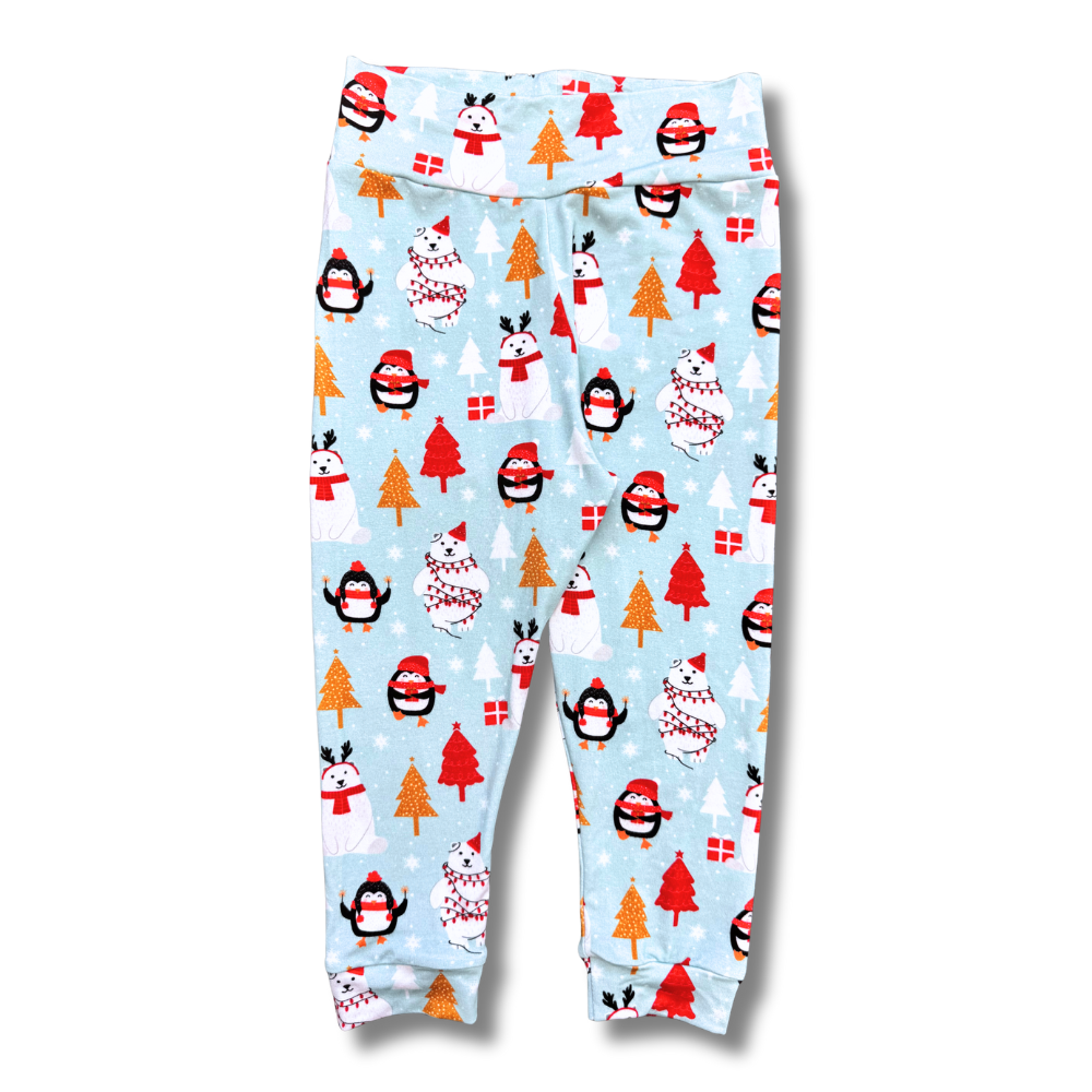 Bamboo Leggings in Arctic Antics