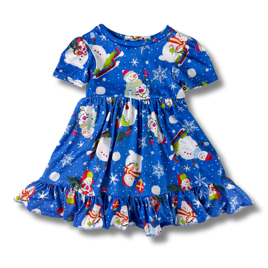 Twirl Dress - Frosty Friends