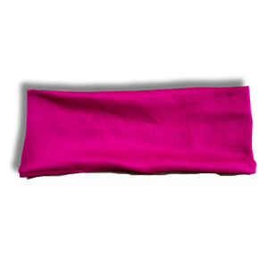 Flat Headband - Hot Pink