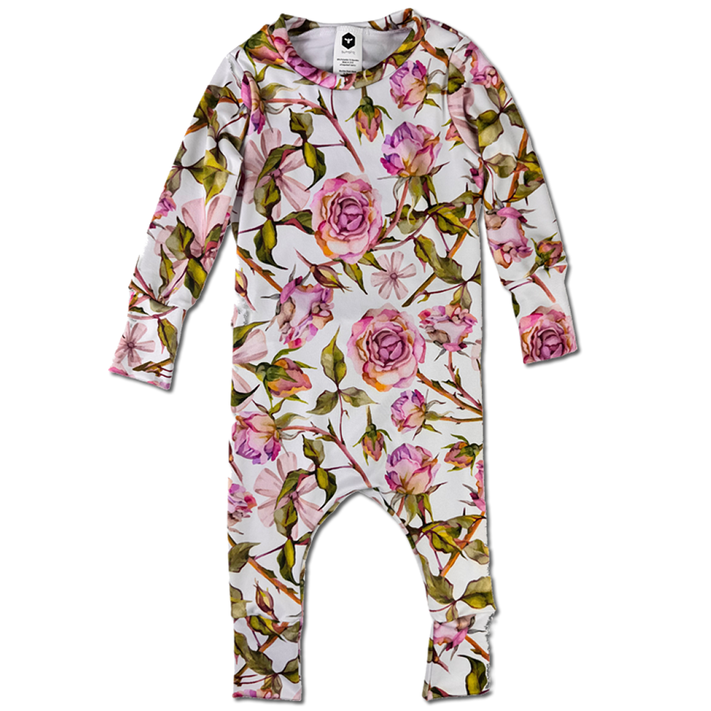 Long Sleeve Romper - Rosemarie