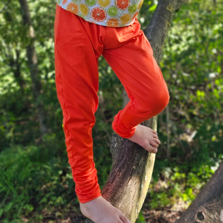 Jogger Pants - Papaya