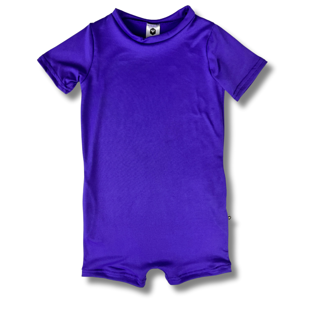 Short Sleeve Jumper - Plum