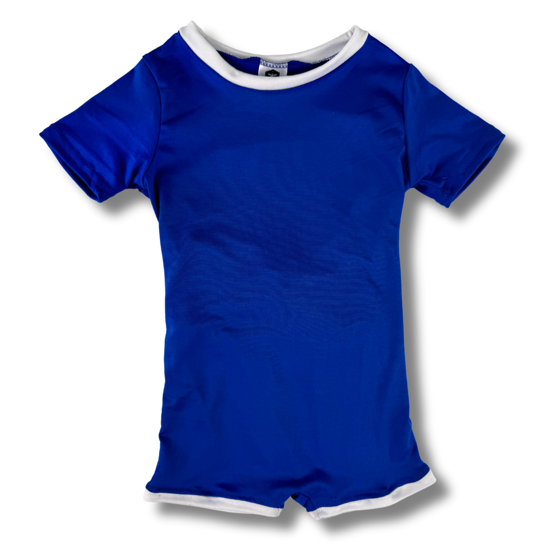 Short Sleeve Jumper - Royal Blue