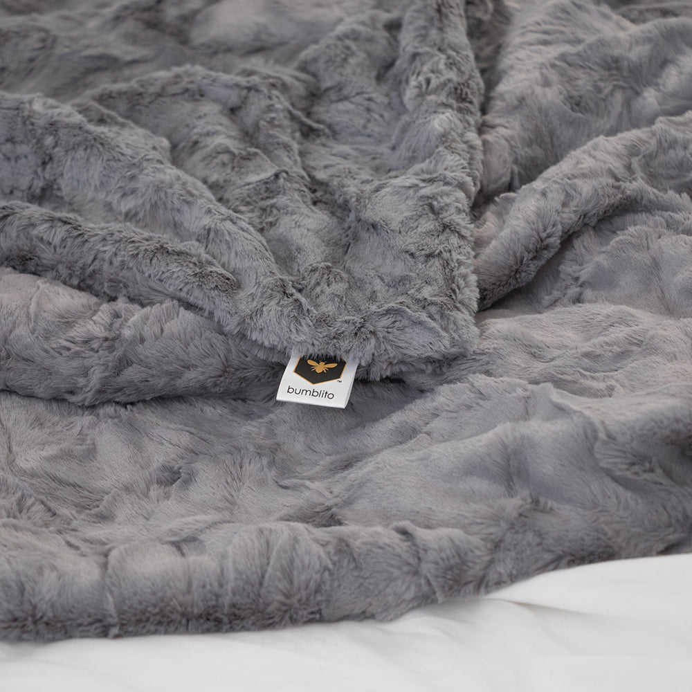 Luxe top plush blanket