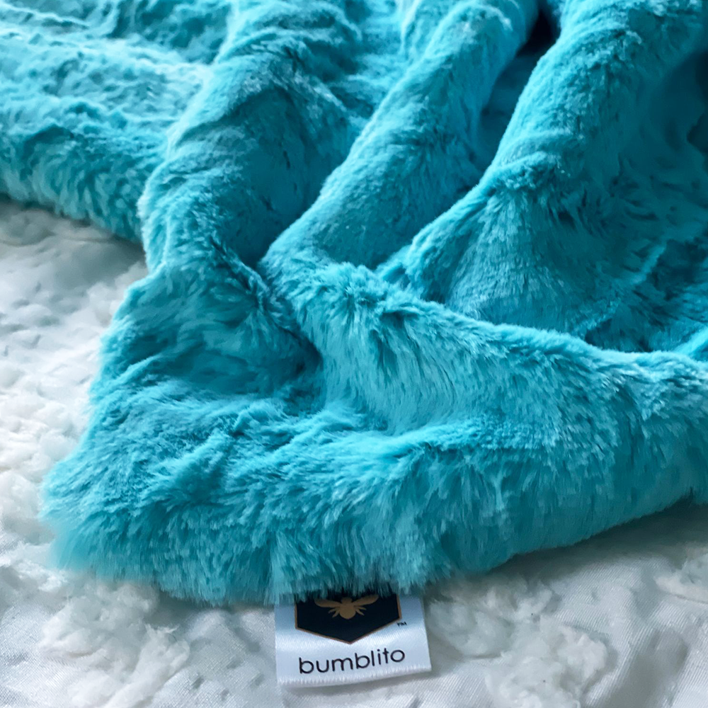 Baby Bee Luxe Blanket Plush - Belize