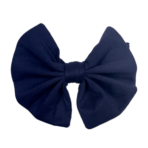 Big Bow Headband - Navy