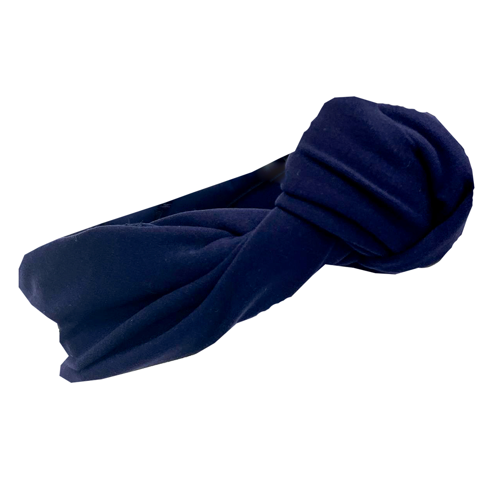 Tie-On Headband - Navy