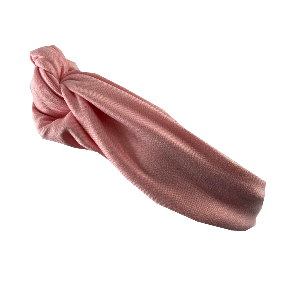 Tie-On Headband - Rose