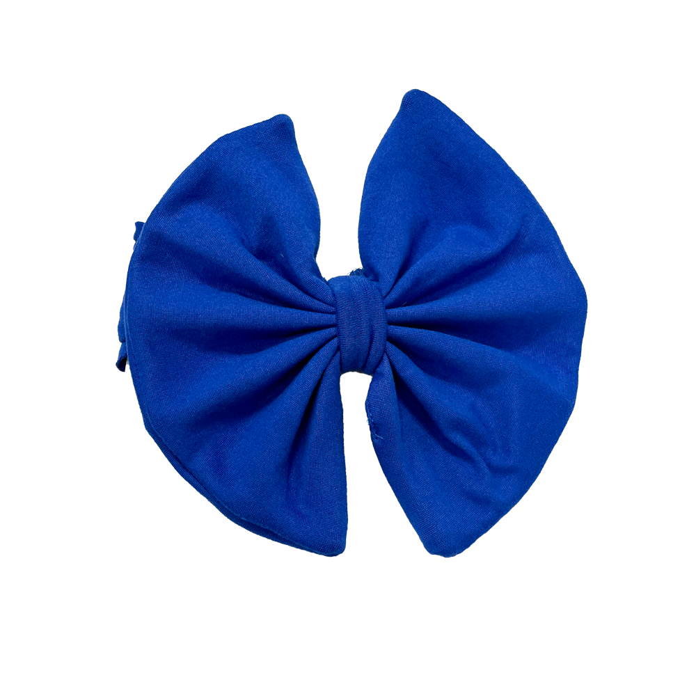 Big Bow Headband - Royal Blue