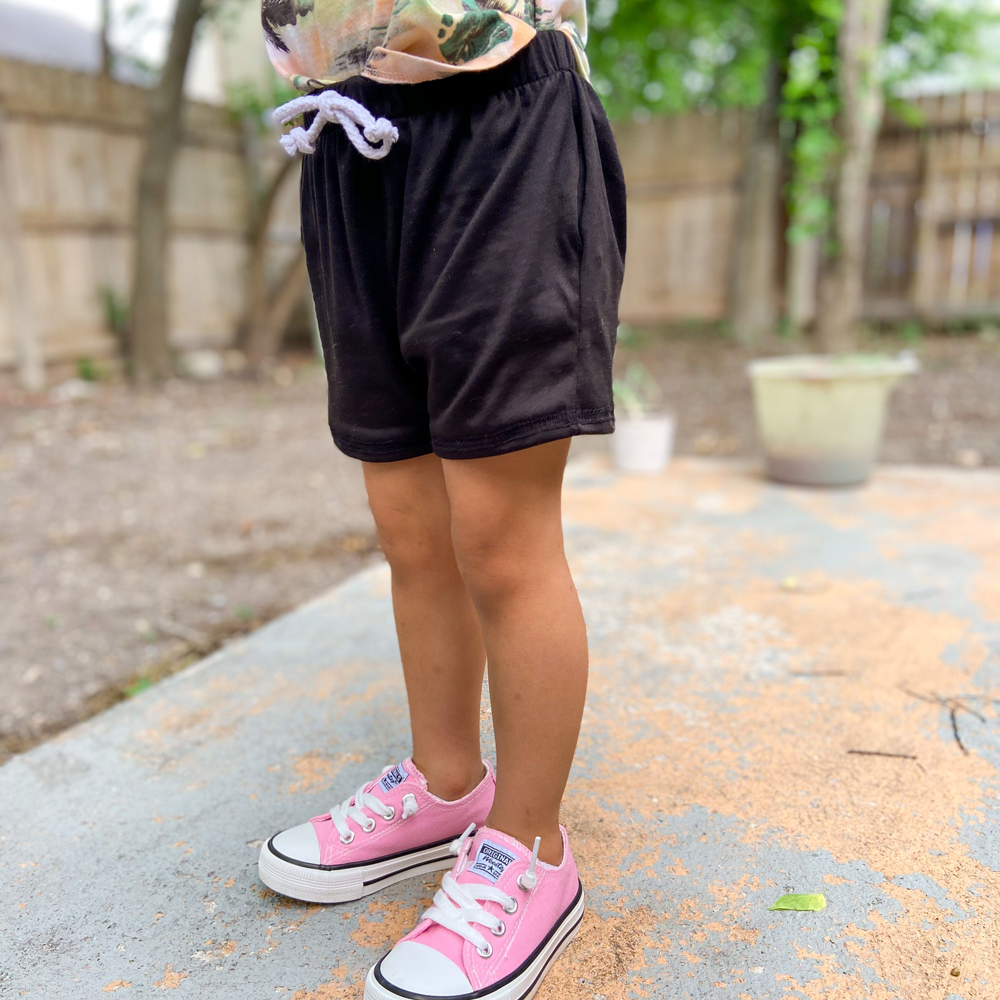 Jogger Shorts Basic Black bumblitostore