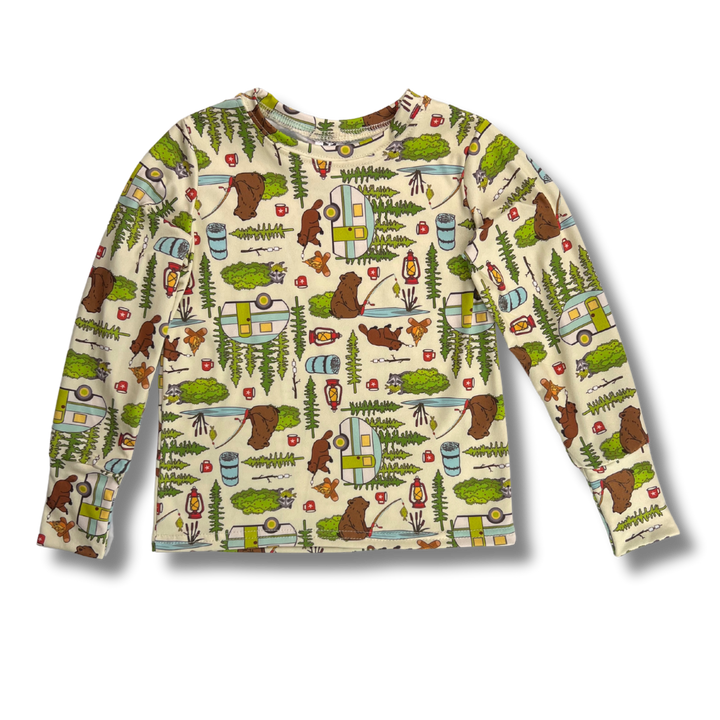 Long Sleeve T-shirt - Campfire Tails