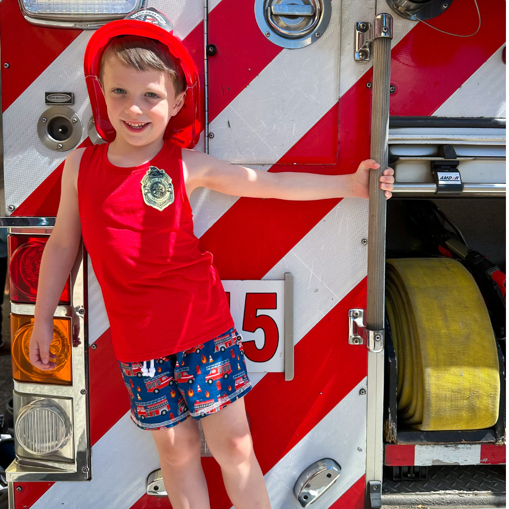 Bamboo Jogger Shorts in Ladder 10