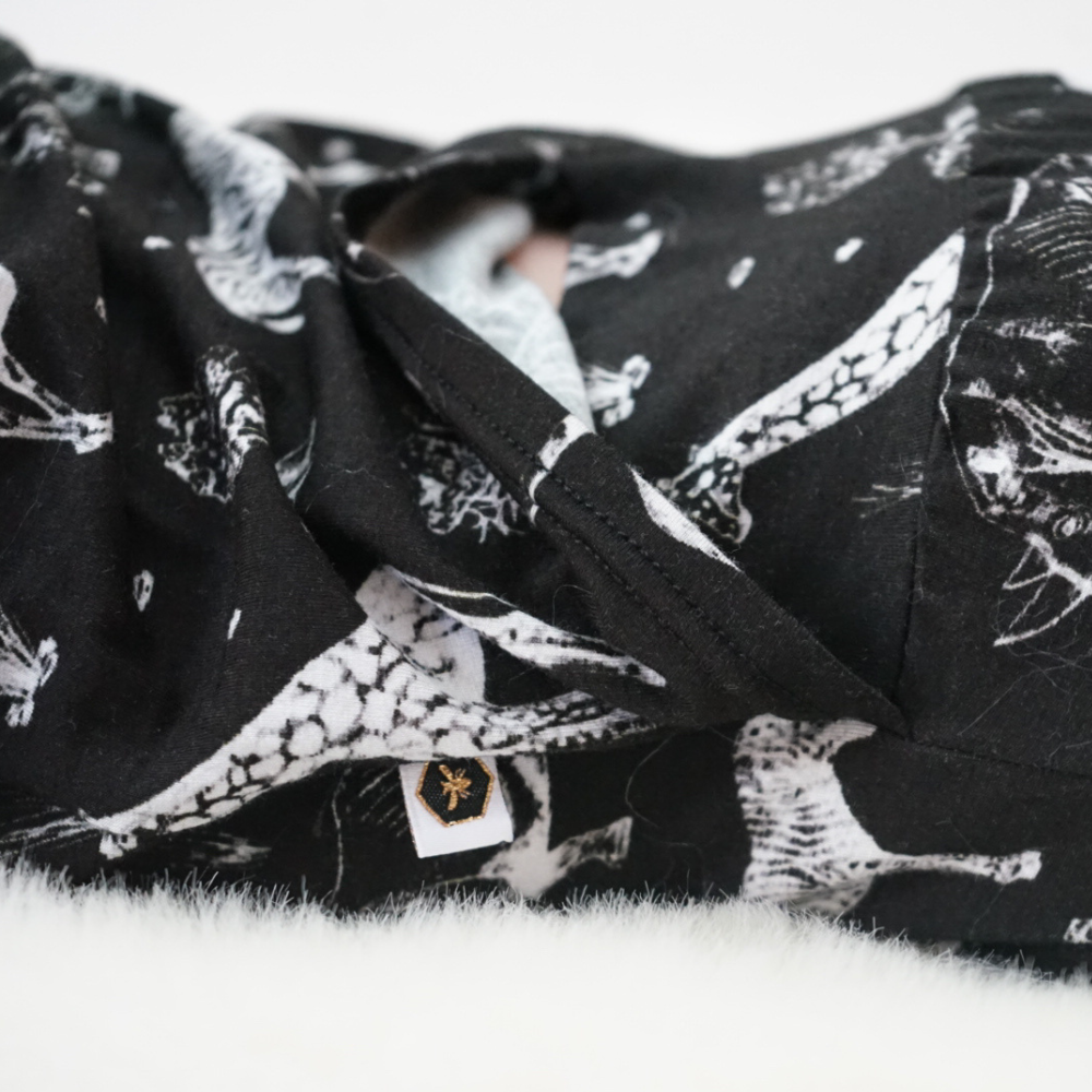 Bamboo Short Sleeve Romper in Safari Adventure