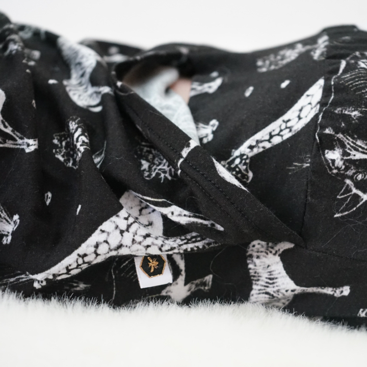 Bamboo Short Sleeve Romper in Safari Adventure