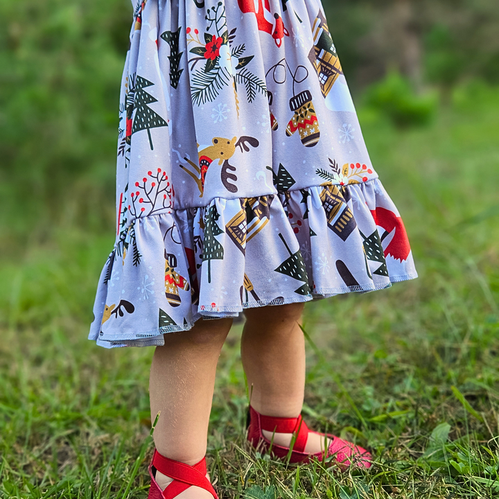 Twirl Dress - Cozy Chalet