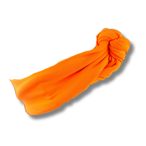 Tie-On Headband - High Voltage Orange