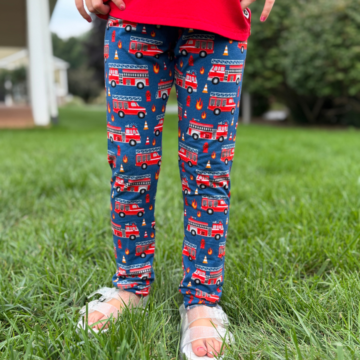 Bamboo Leggings in Ladder 10
