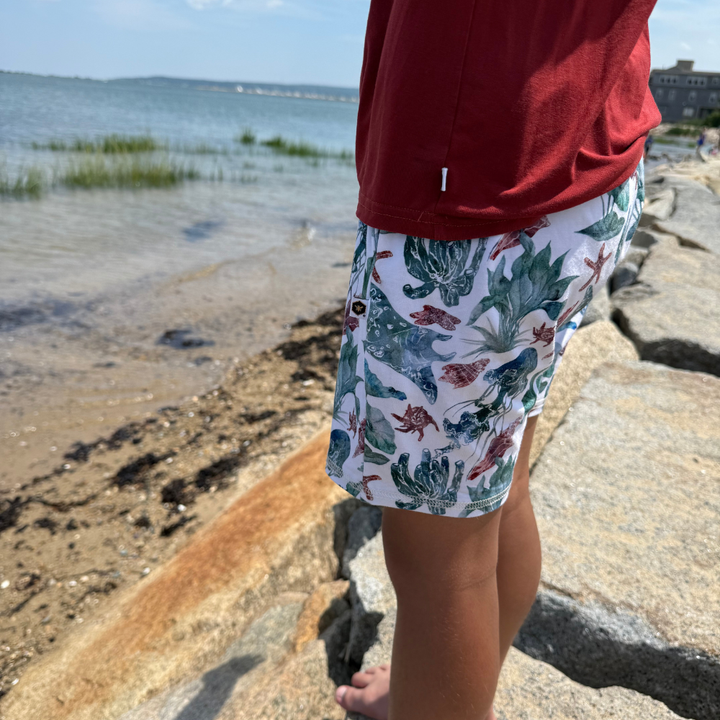 Bamboo Jogger Shorts in Catch Some Rays