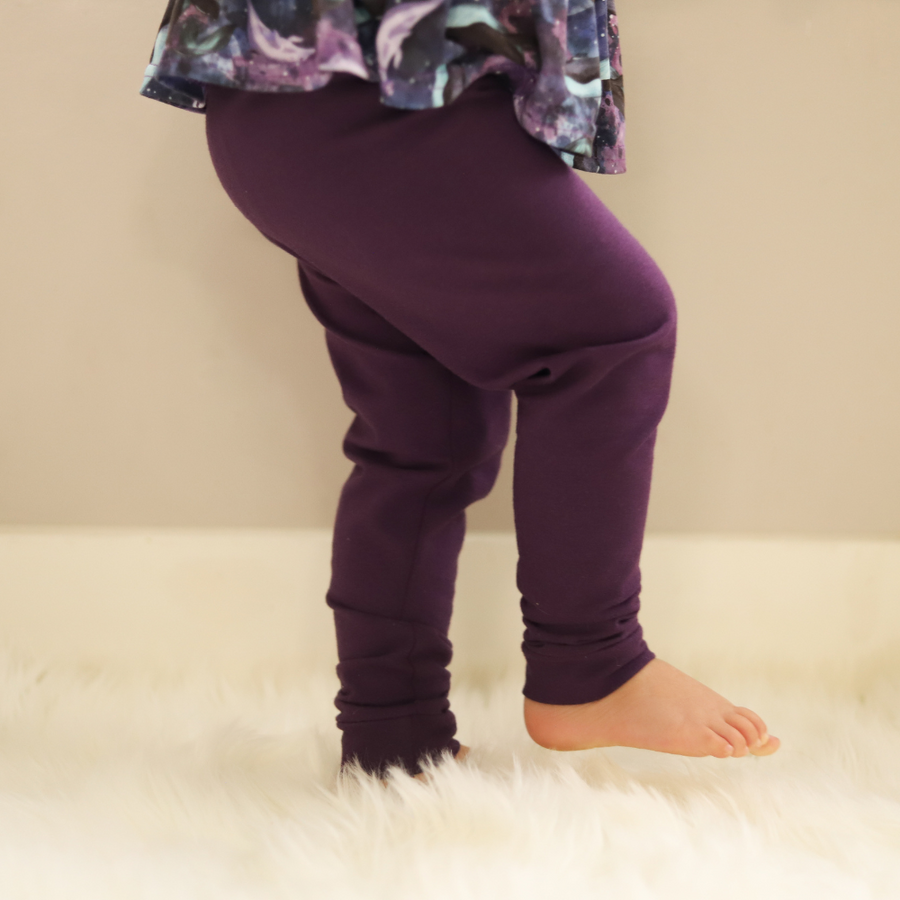 Naturals - Leggings - Eggplant