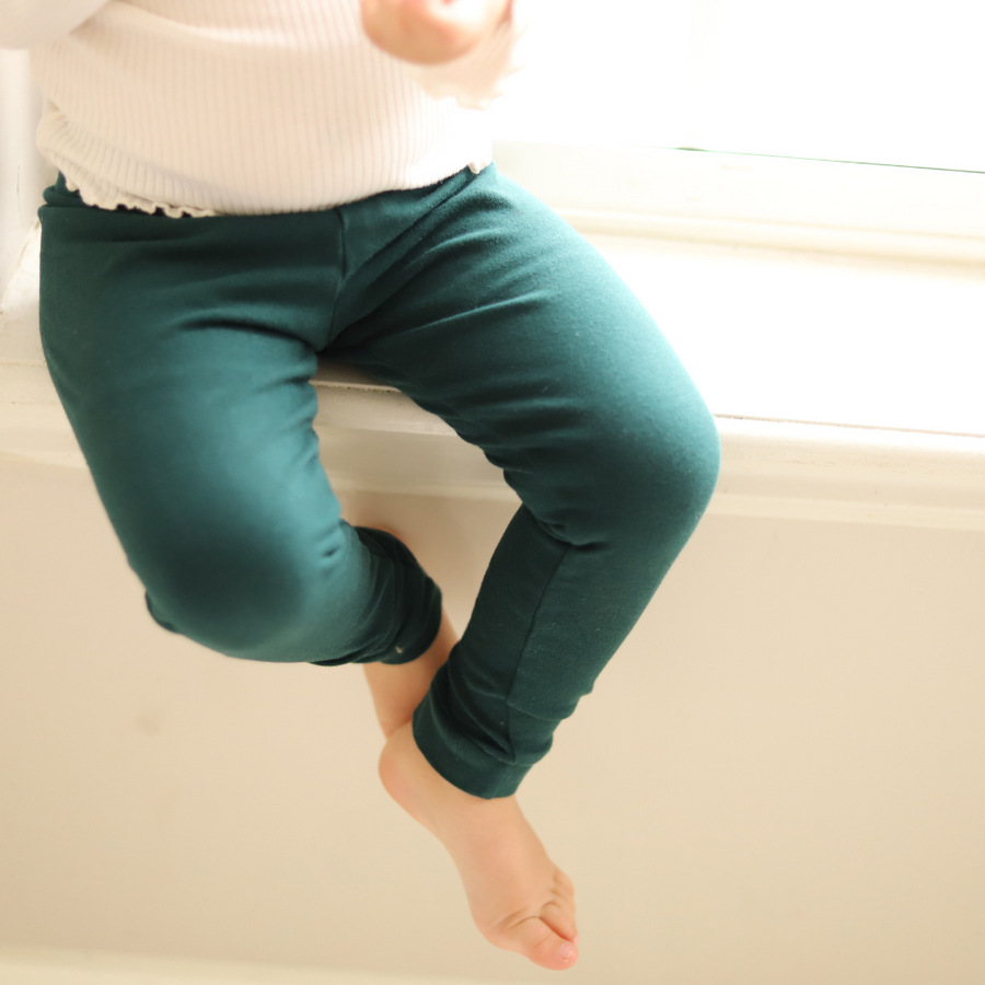 Naturals - Leggings - Blue Spruce