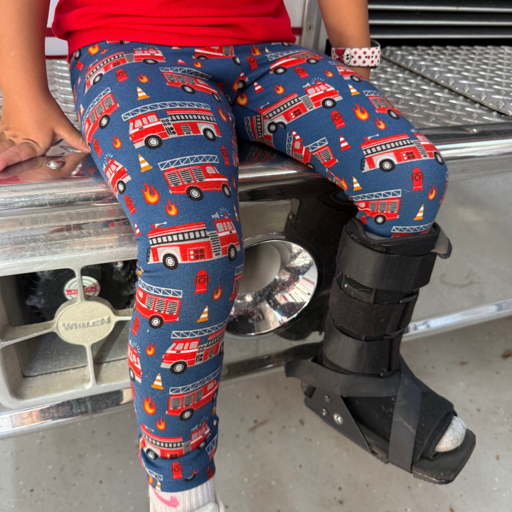 Bamboo Leggings in Ladder 10
