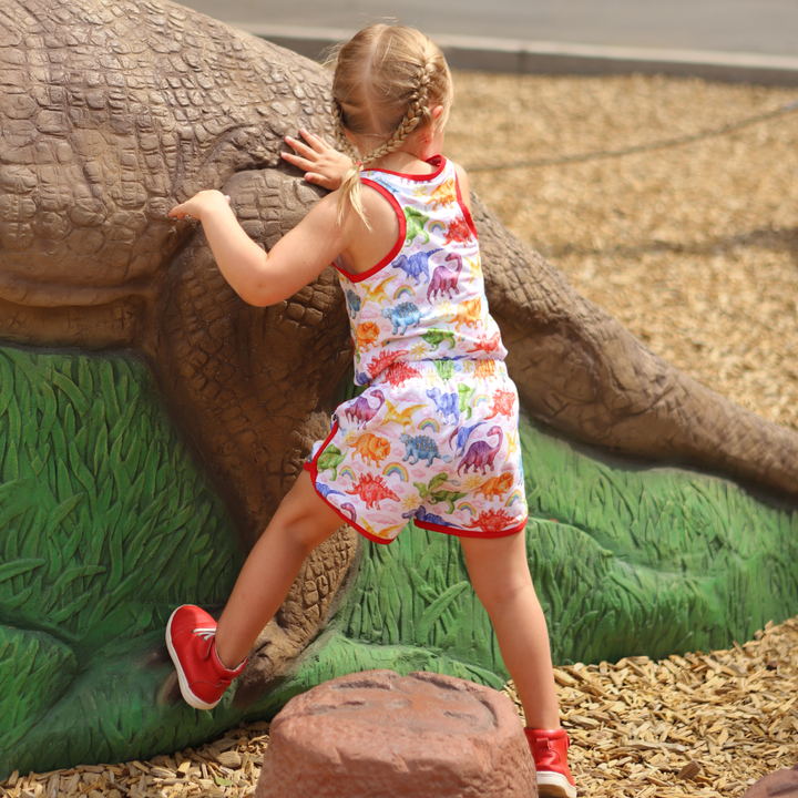 Bamboo Track Short in Jurassic Joy