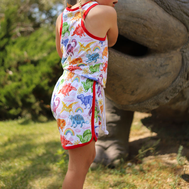 Bamboo Track Short in Jurassic Joy