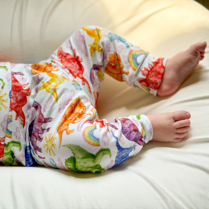 Bamboo Leggings in Jurassic Joy