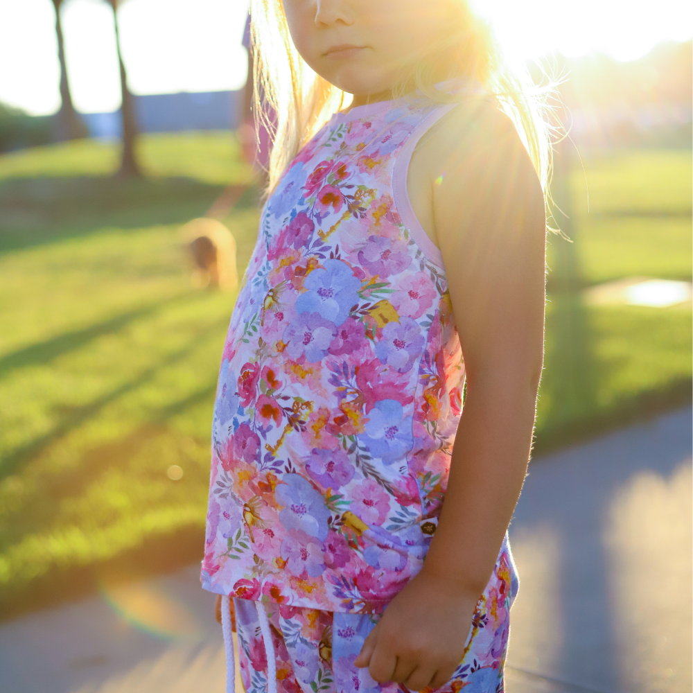 Bamboo Tank Top in Gardens