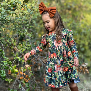 Long Sleeve Twirl Dress - Brambleberry