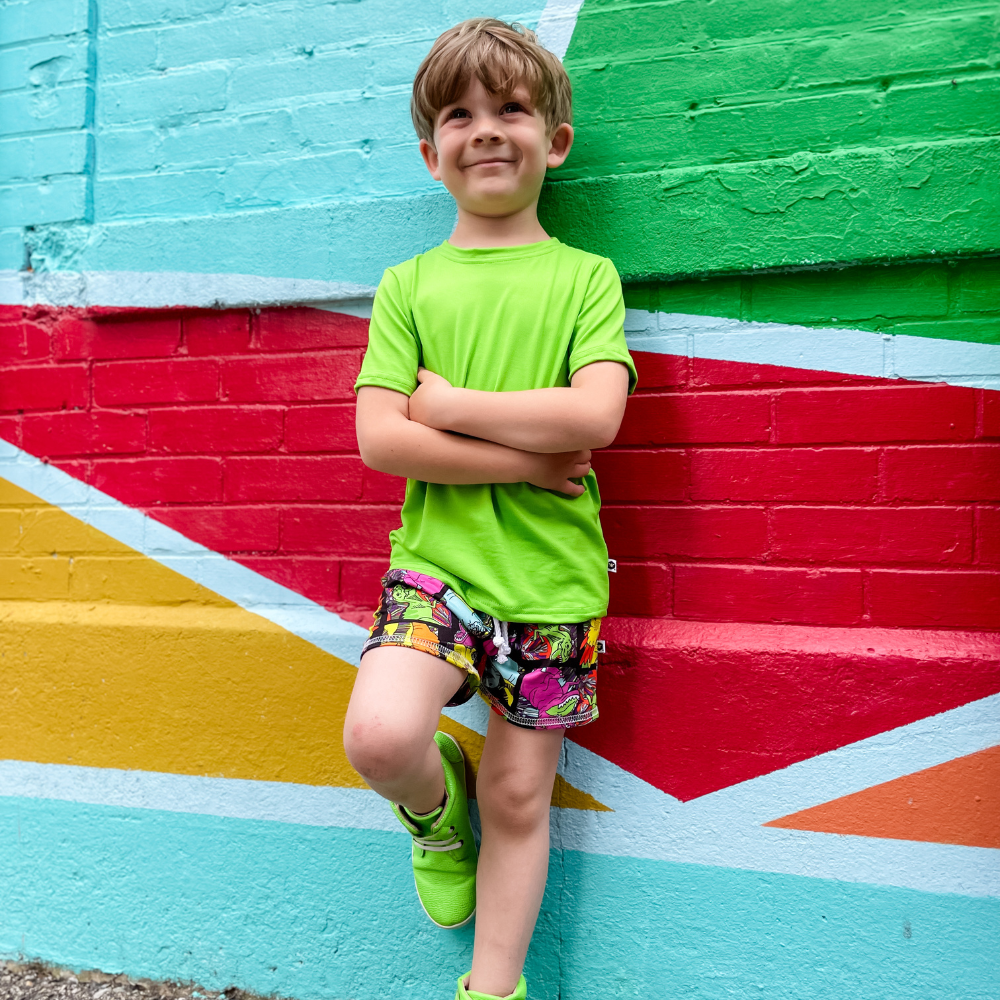 Jogger Shorts - Rad Raptor