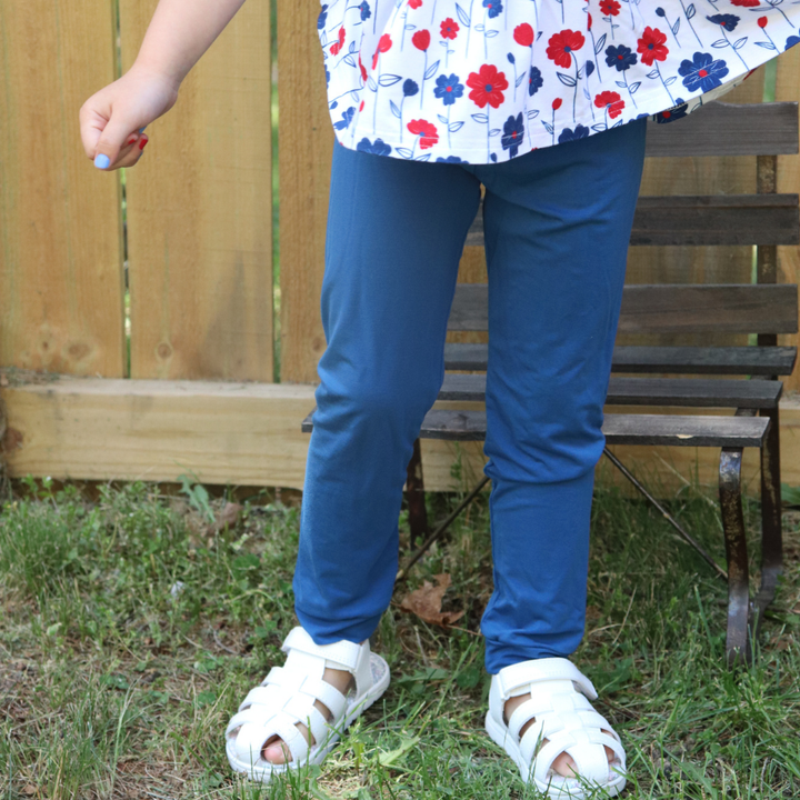 Bamboo Leggings in Twilight Blue