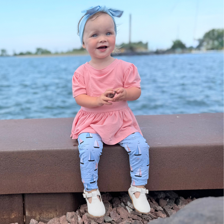 Bamboo Leggings in A Boat Time