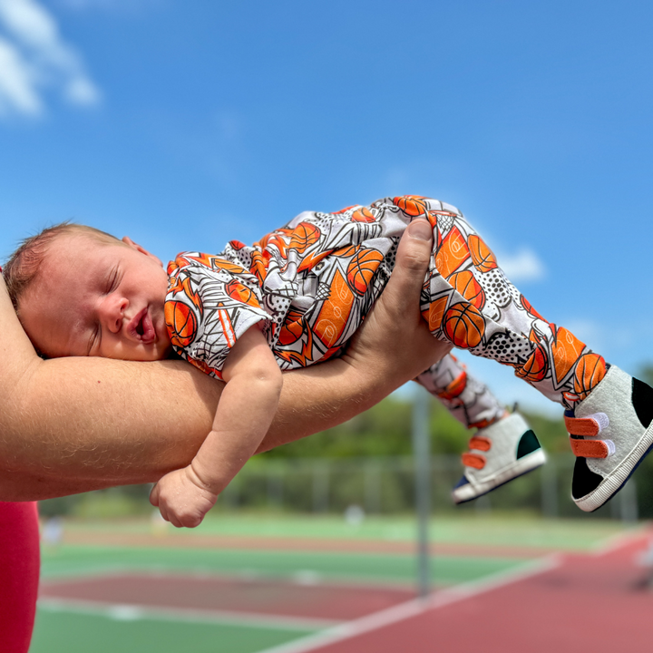 Short Sleeve Romper - Slam Dunk