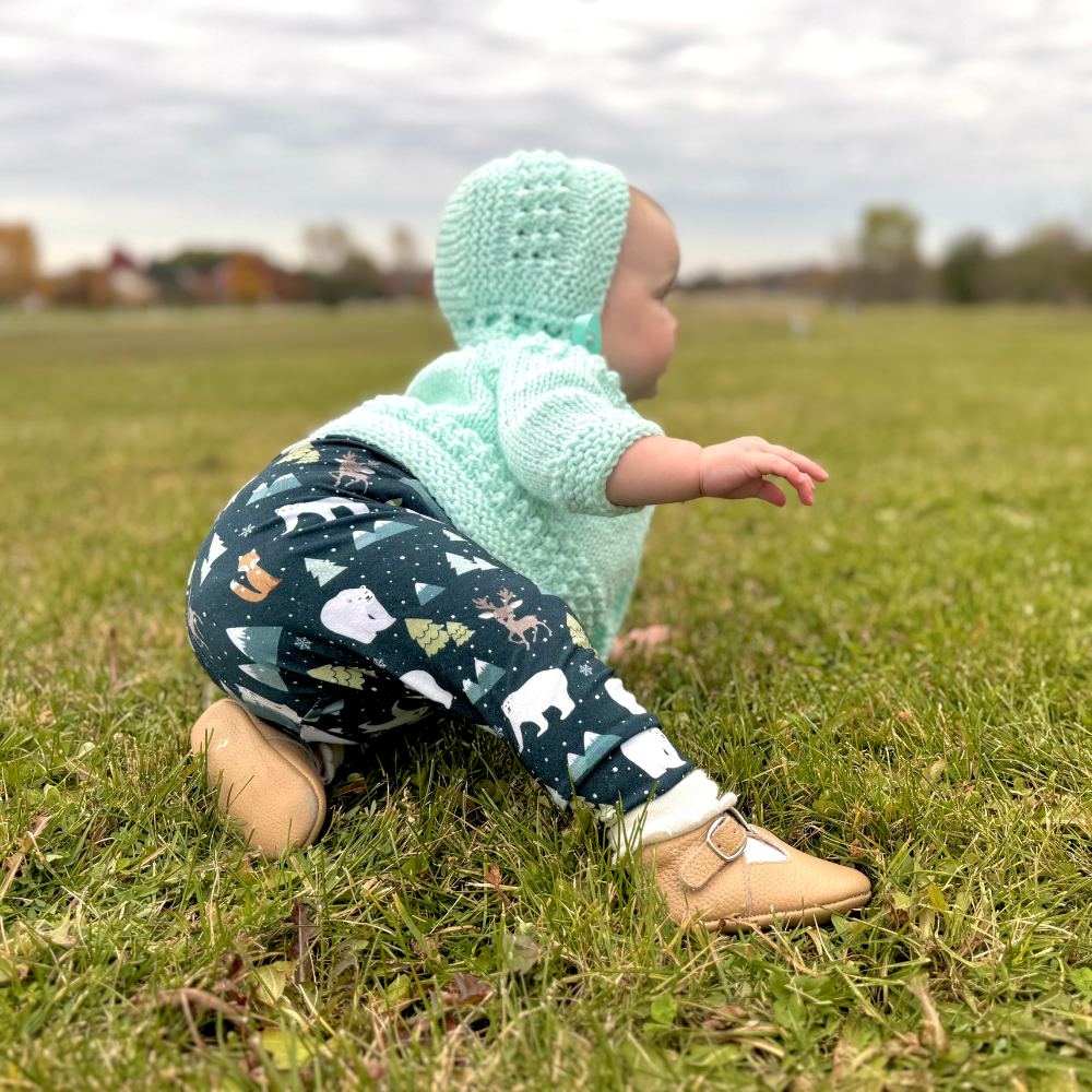 Bamboo Leggings in Polar Pals
