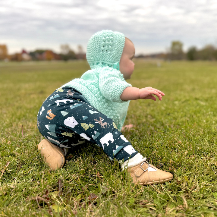 Bamboo Leggings in Polar Pals