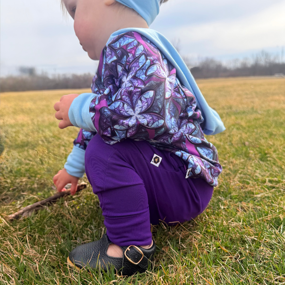 Bamboo Jogger Pants in Amethyst