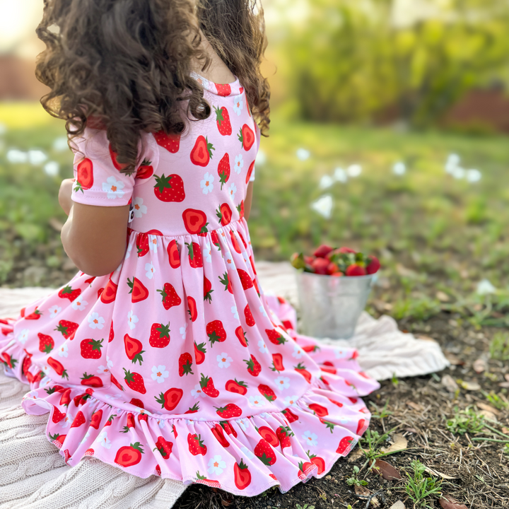 Twirl Dress - Berry Sweet