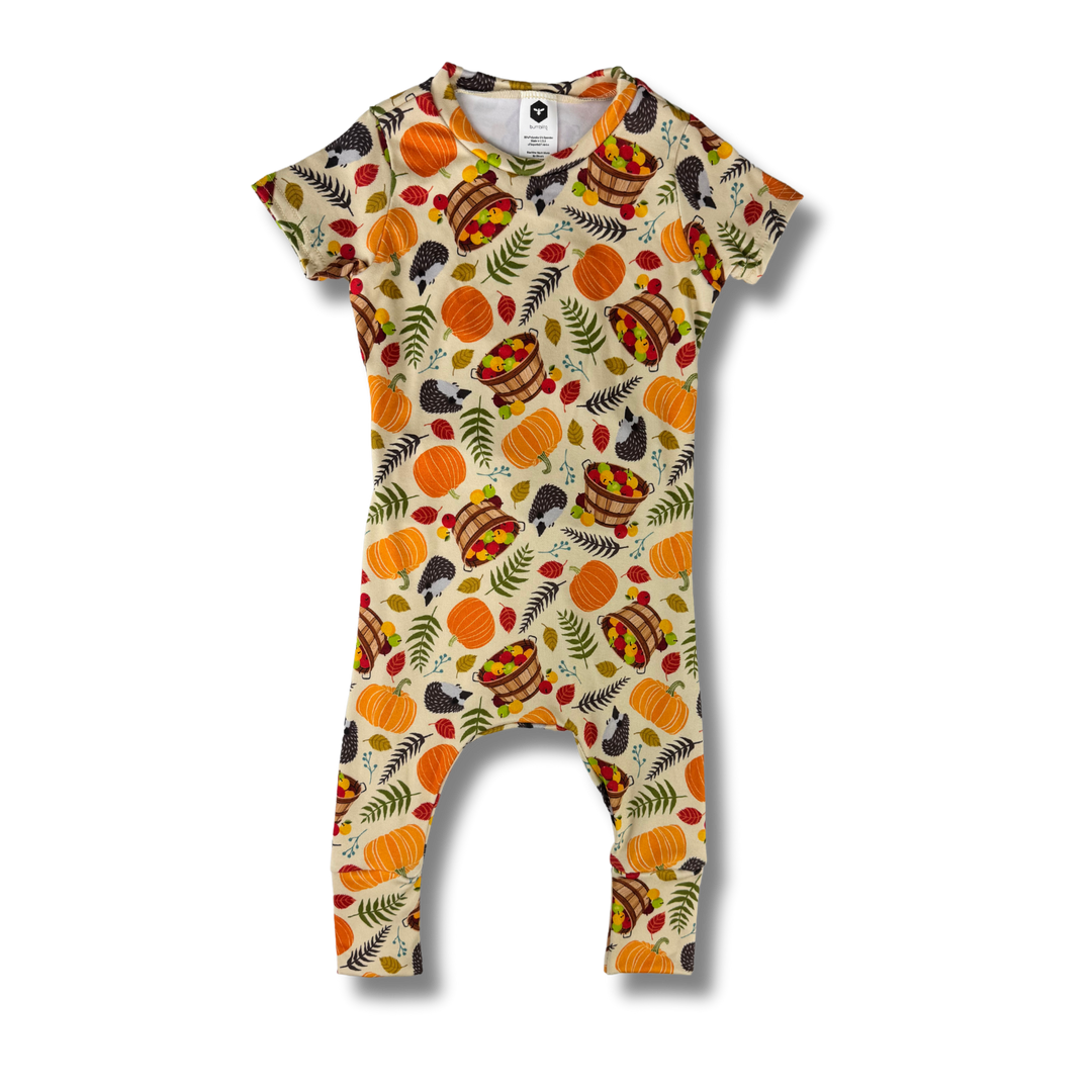 Short Sleeve Romper - Autumn Air