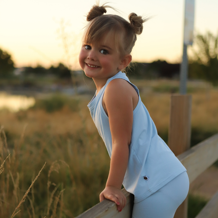 Bamboo Tank Top in Baby Blue