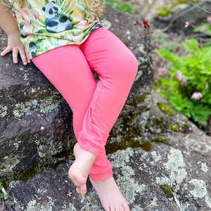 Leggings - Coral