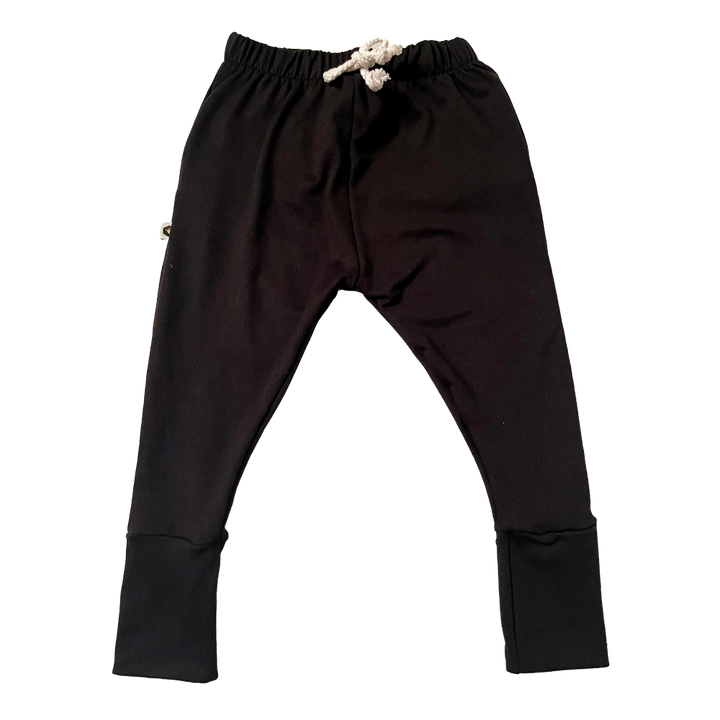Bamboo Jogger Pants in Black