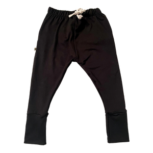 Bamboo Jogger Pants in Black