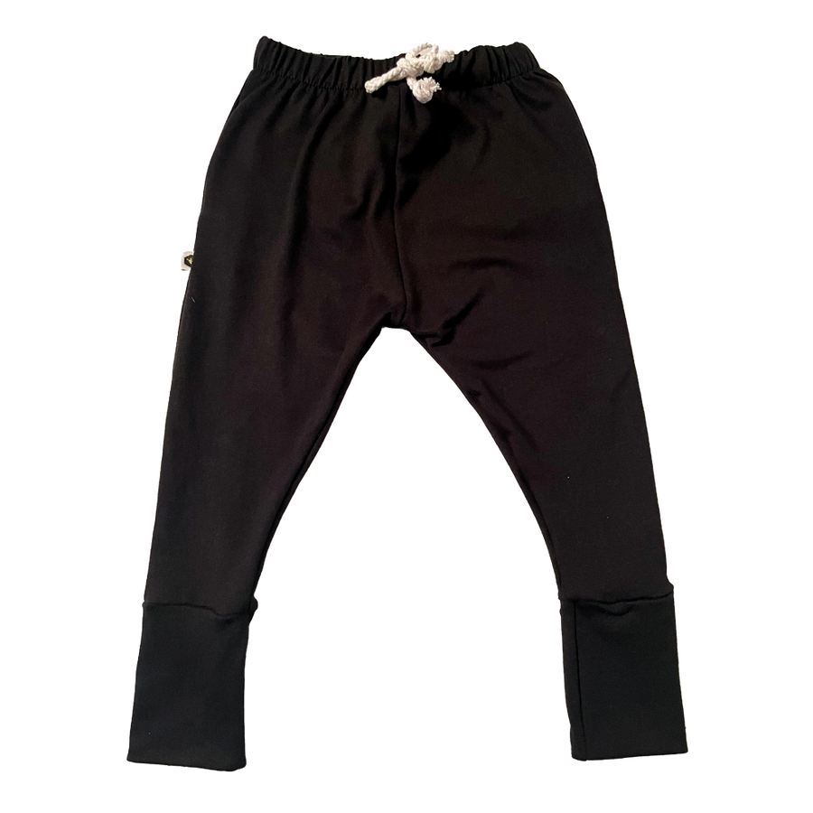 Bamboo Jogger Pants in Black