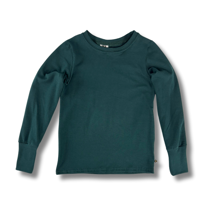 Naturals - Long Sleeve T-shirt - Blue Spruce